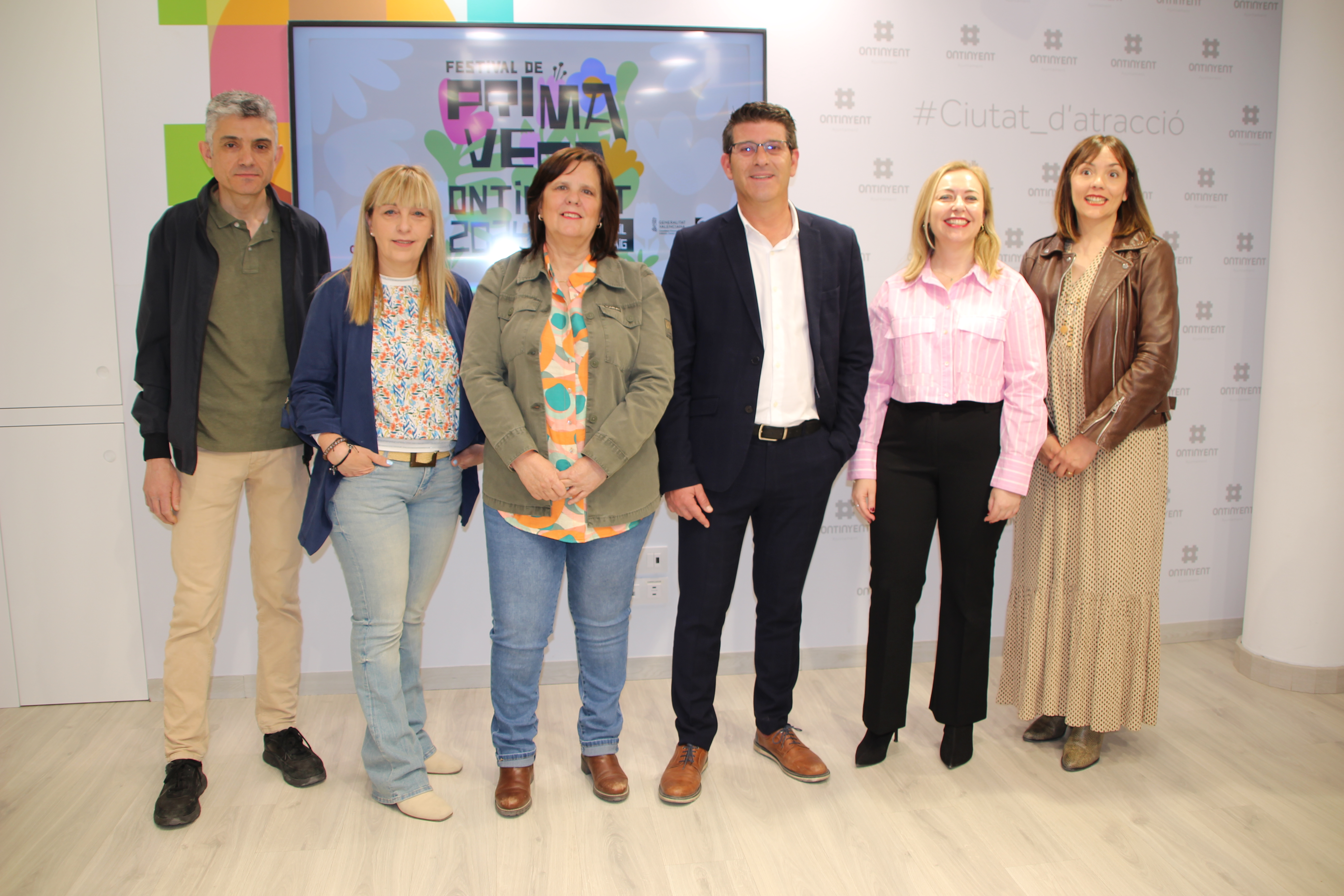 Presentació del festival, este matí