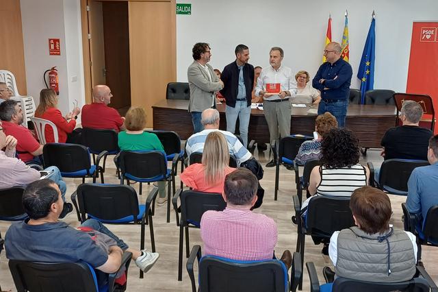 El PSOE de la Vall d'Albaida reestructura su dirección 
