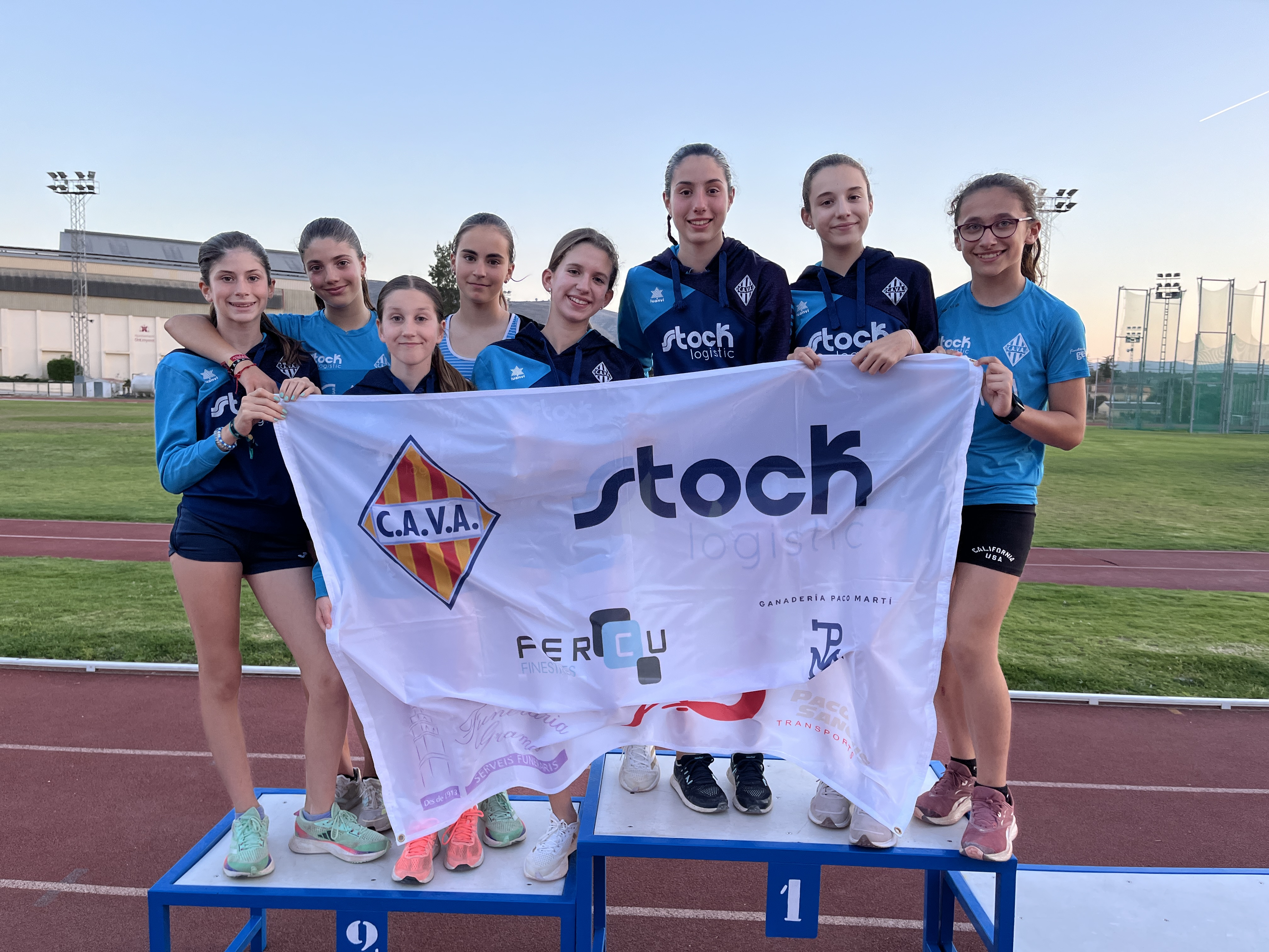 El equipo sub 12 del CAVAOntinyent