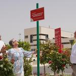 Ontinyent dedica al metge Francisco Martínez la glorieta del nou hospital