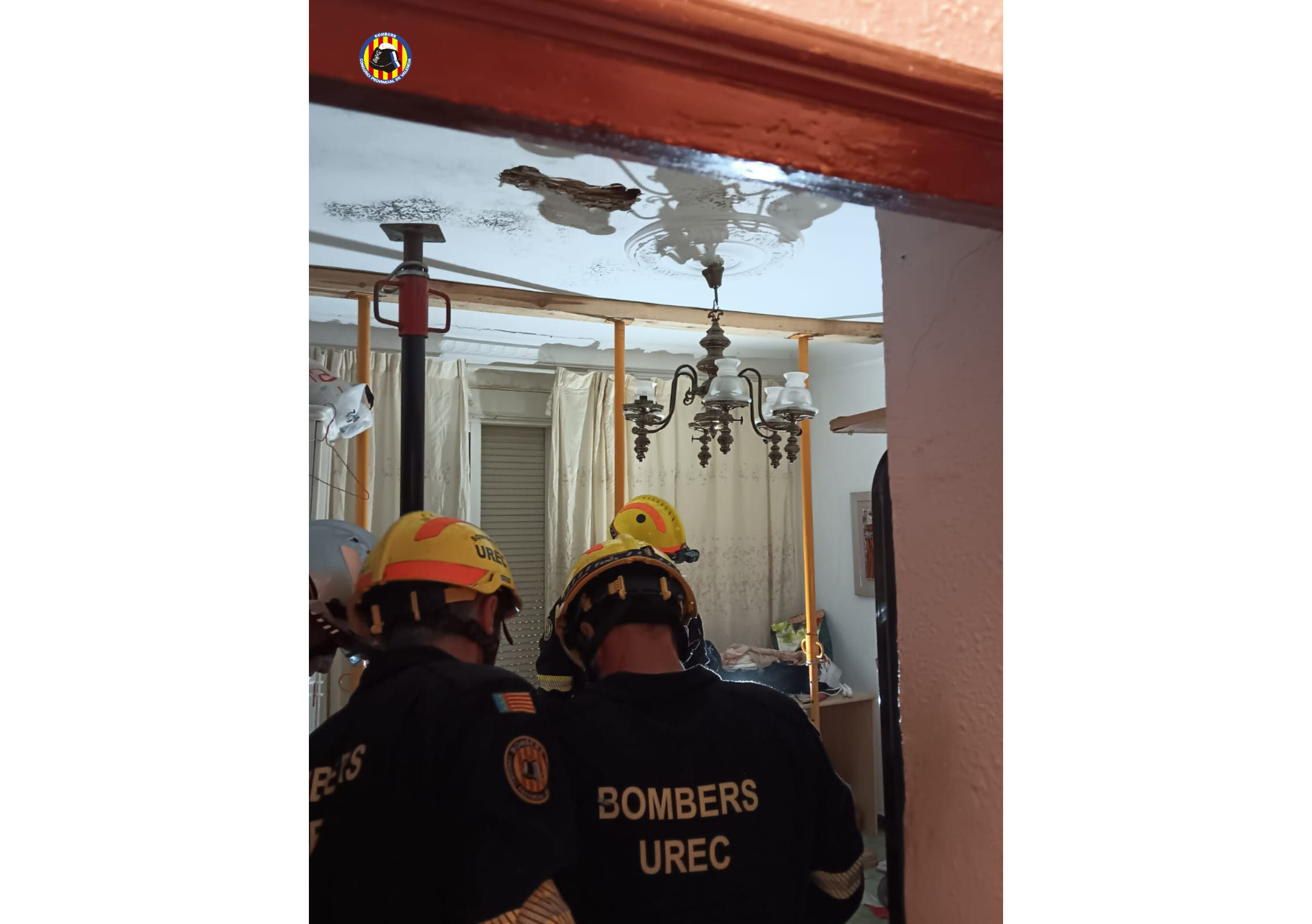 Casa colapsada en Ontinyent