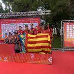 Jaume Gironés y Celia de Llago, bronce en el Campeonato de España de Triatlón 