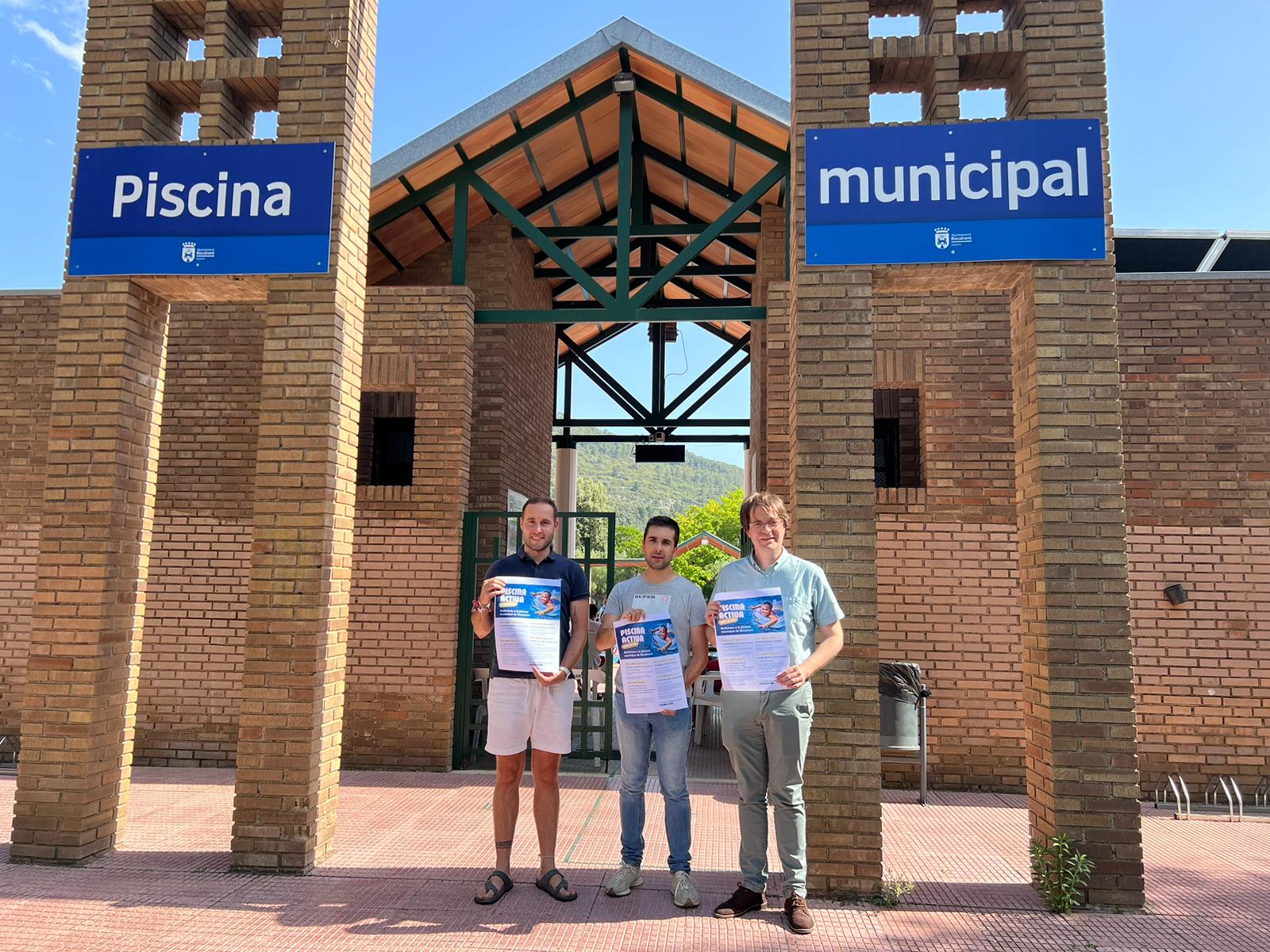 Presentación de la programación de la piscina de Bocairent