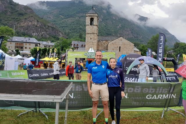 Isabel Cháfer, primera en el trail de la Vall de Boí