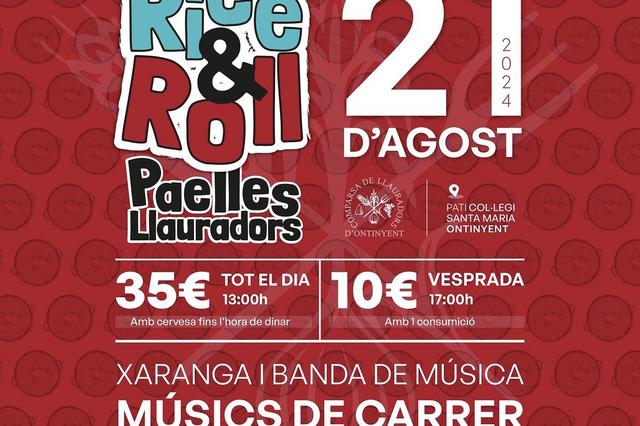 La comparsa Llauradors de Ontinyent vuelve a organizar su Rice & Roll 