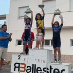 El club Ciclista Ontinyent destaca en la Carrera de Escuelas de Cliclismo