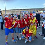 Ontinyentins presencian en Berlín la victoria de España