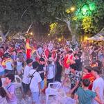 Ontinyent celebra amb emoció la victòria d'Espanya