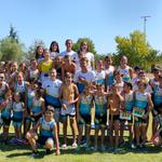 Cerca de 250 niñas y niños participan en el XII Aquatló de Ontinyent