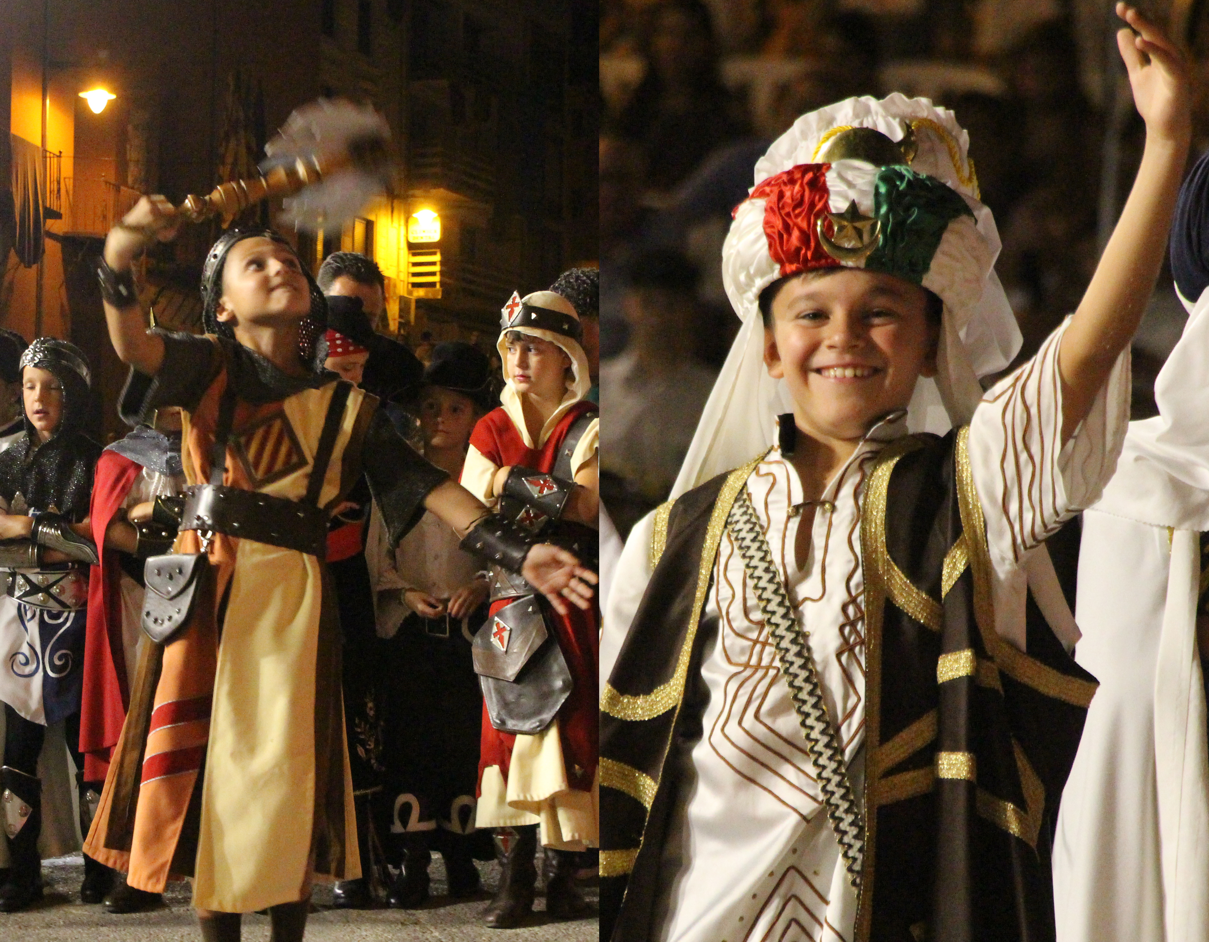 Els guanyadors del concurso infantil de caps d'esquadra. Ontinyent