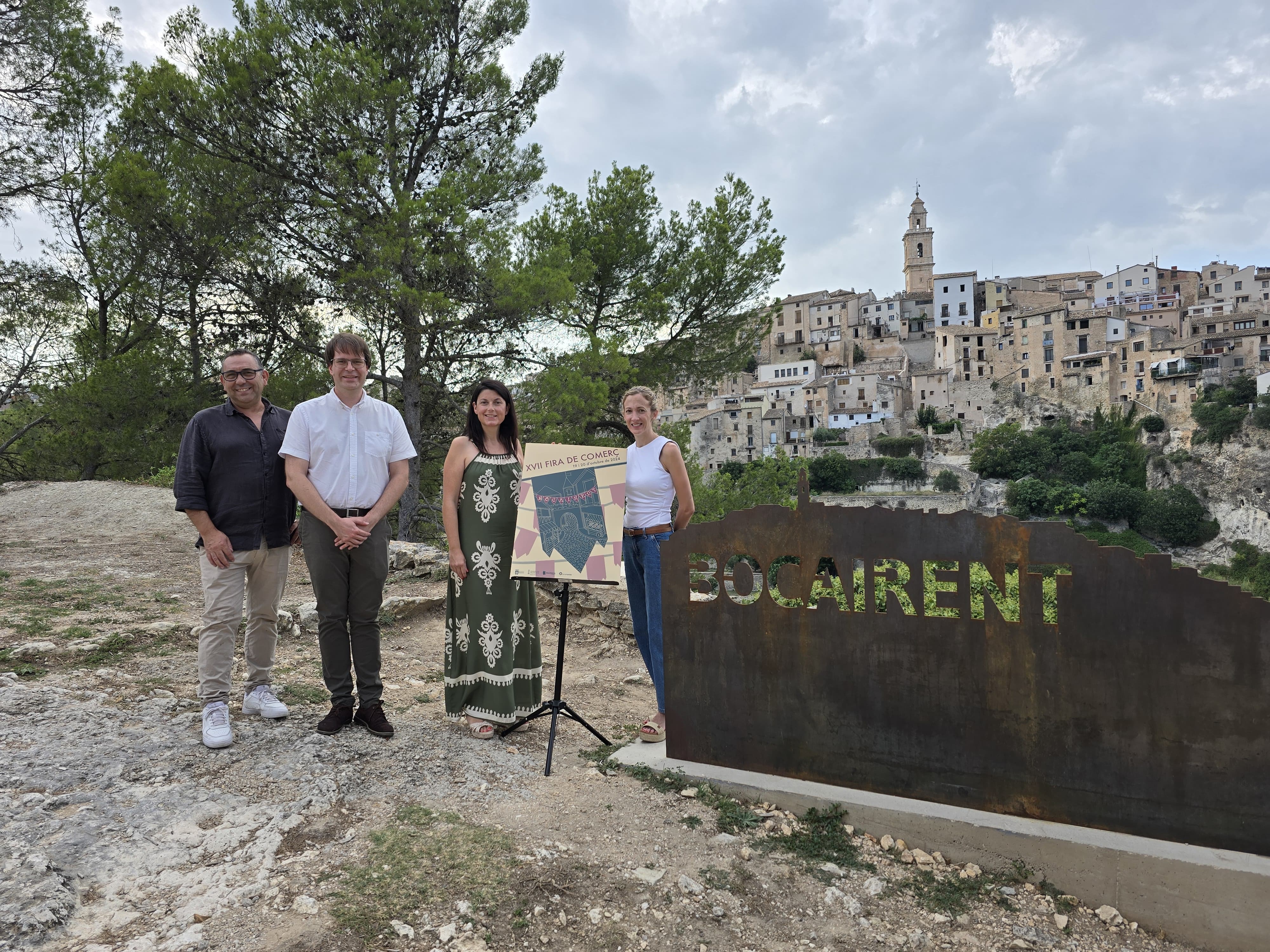 Presentación del cartel de la Fira del Comerç de Bocairent
