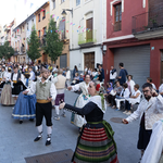 Ontinyent viu un multitudinari Aplec de Danses de La Vall d’Albaida 