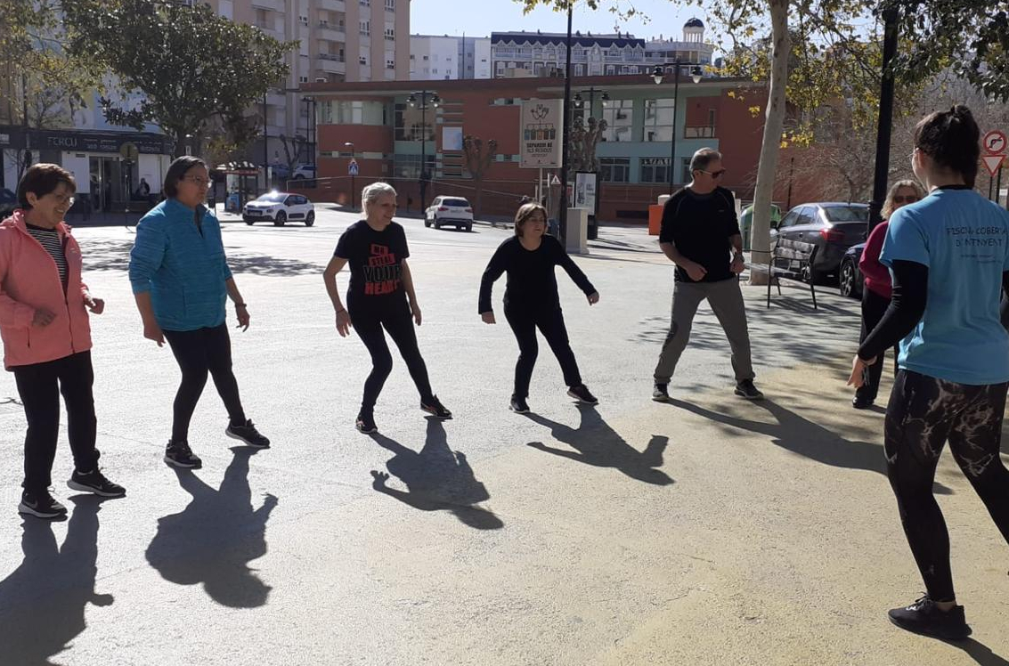 Gimnàstica als parcs. Ontinyent 