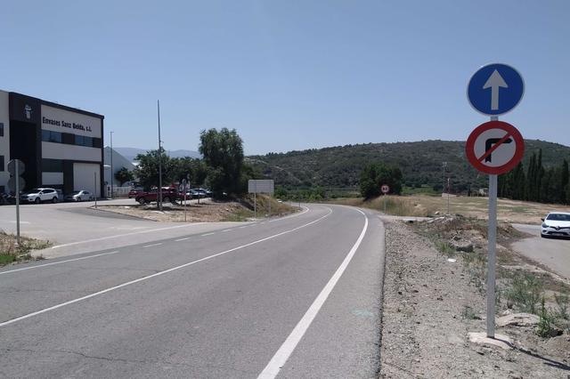 La Diputació inicia la mejora del acceso a Aielo de Malferit 