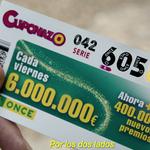 El sorteo de la ONCE deja 3 premios de 35.000 € en Aielo