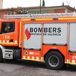 S'incendia la cuina d'una casa en Ramón Llin d'Ontinyent
