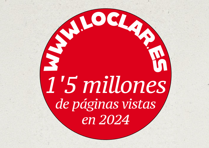 LOCLAR cierra 2024 con 1'5 páginas vistas