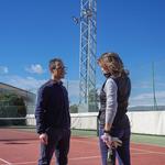 Ontinyent instala 12 nuevos proyectores inteligentes en el polideportivo 