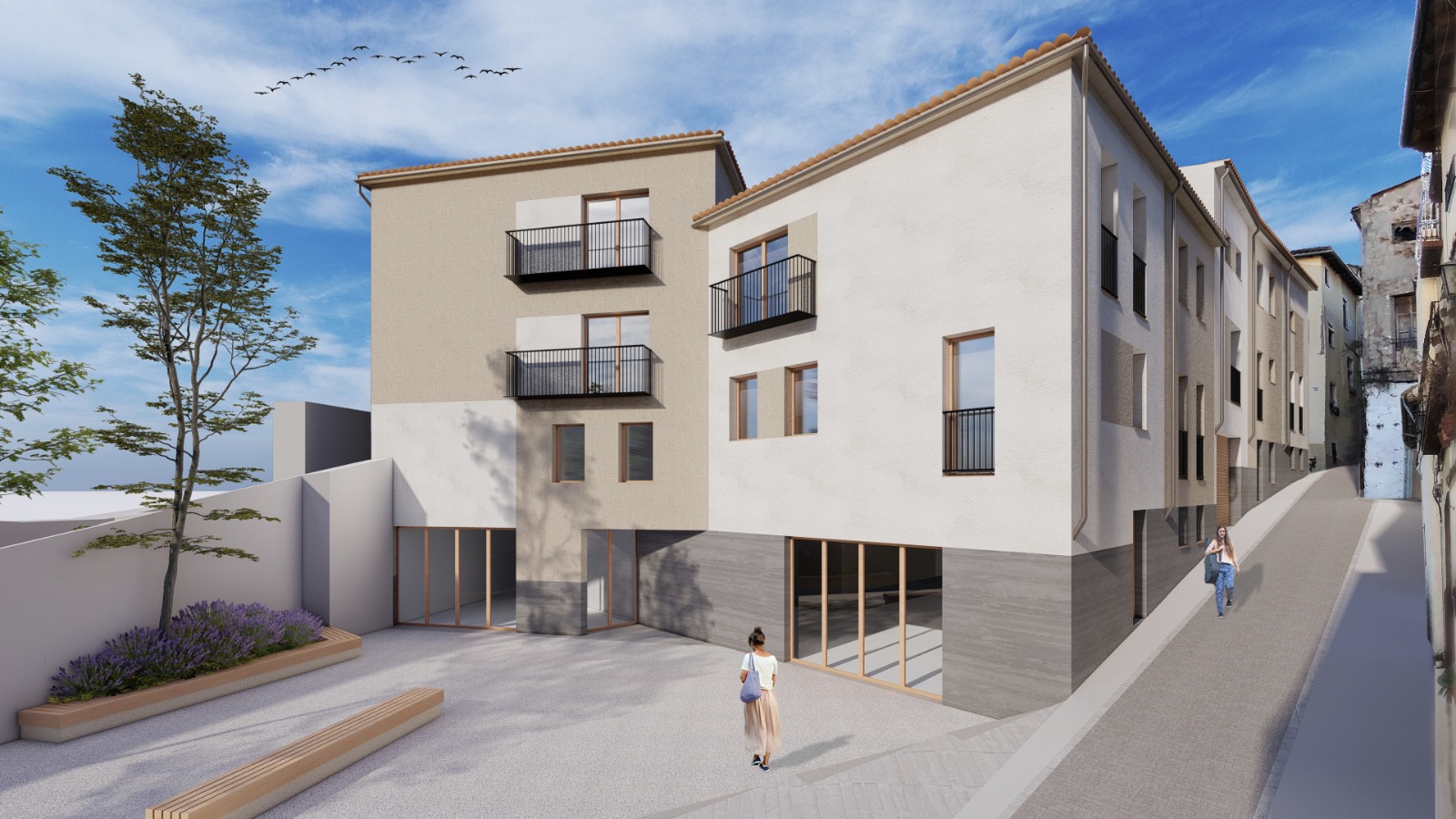 Projecte de vivendes en la Vila. Ontinyent