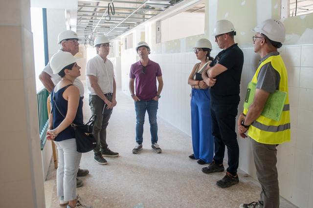 La reforma y ampliación del CEIP Lluís Vives de Bocairent progresa adecuadamente 