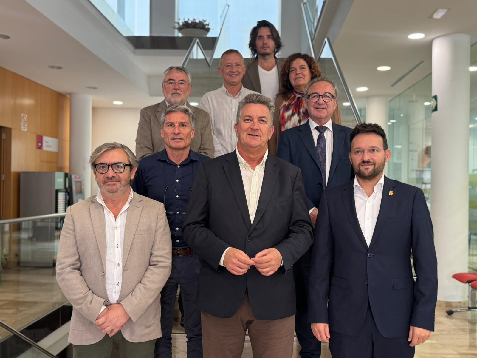 Reunió de seguiment de les obras de la CV60
