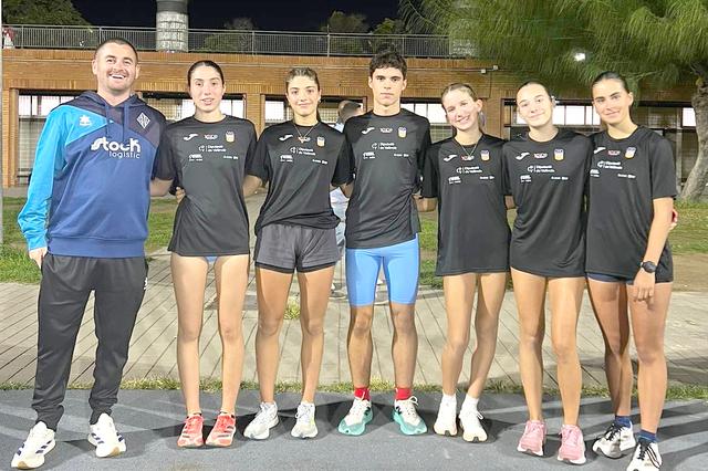 Seis atletas del CAVA Ontinyent, en el Campeonato de España sub16
