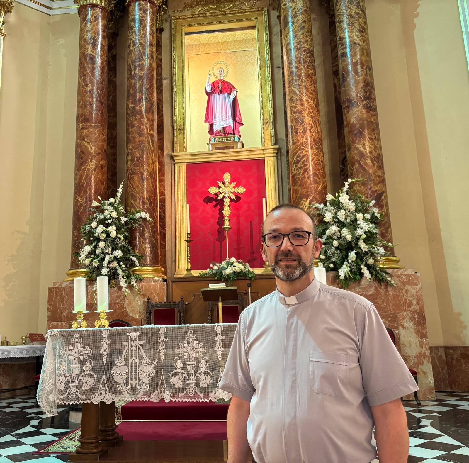 Raúl Martí, nuevo párroco de San Carlos