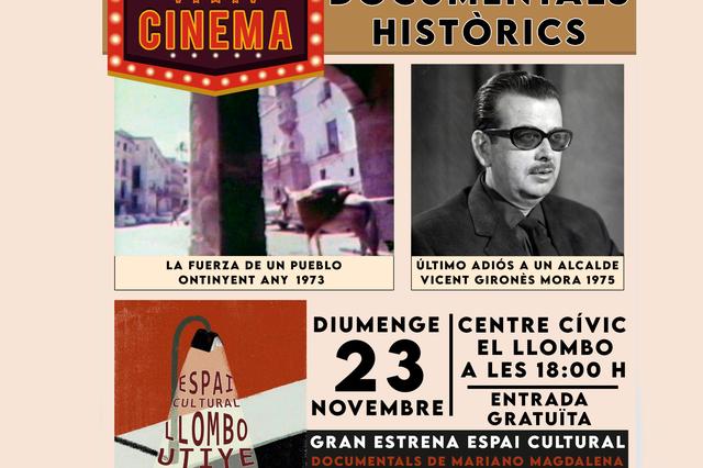 El nuevo espacio cultural Llombo-Utiye abre sus puertas con dos documentales