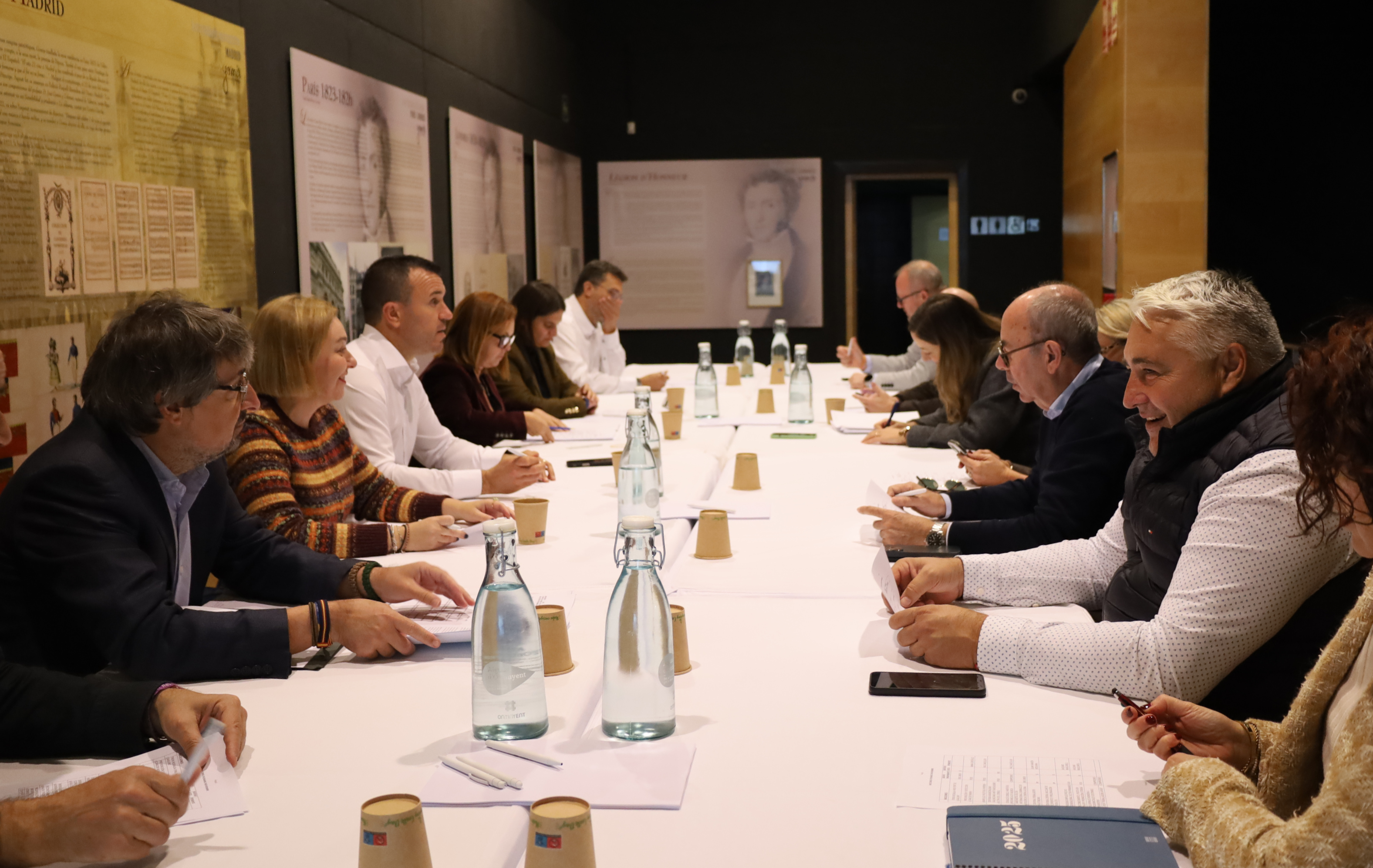 Reunión del equipo de gobierno de la Diputación en Ontinyent