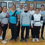 El Club de Tir amb Arc d'Ontinyent, en la 2ª jornada de la Lliga de Sala 