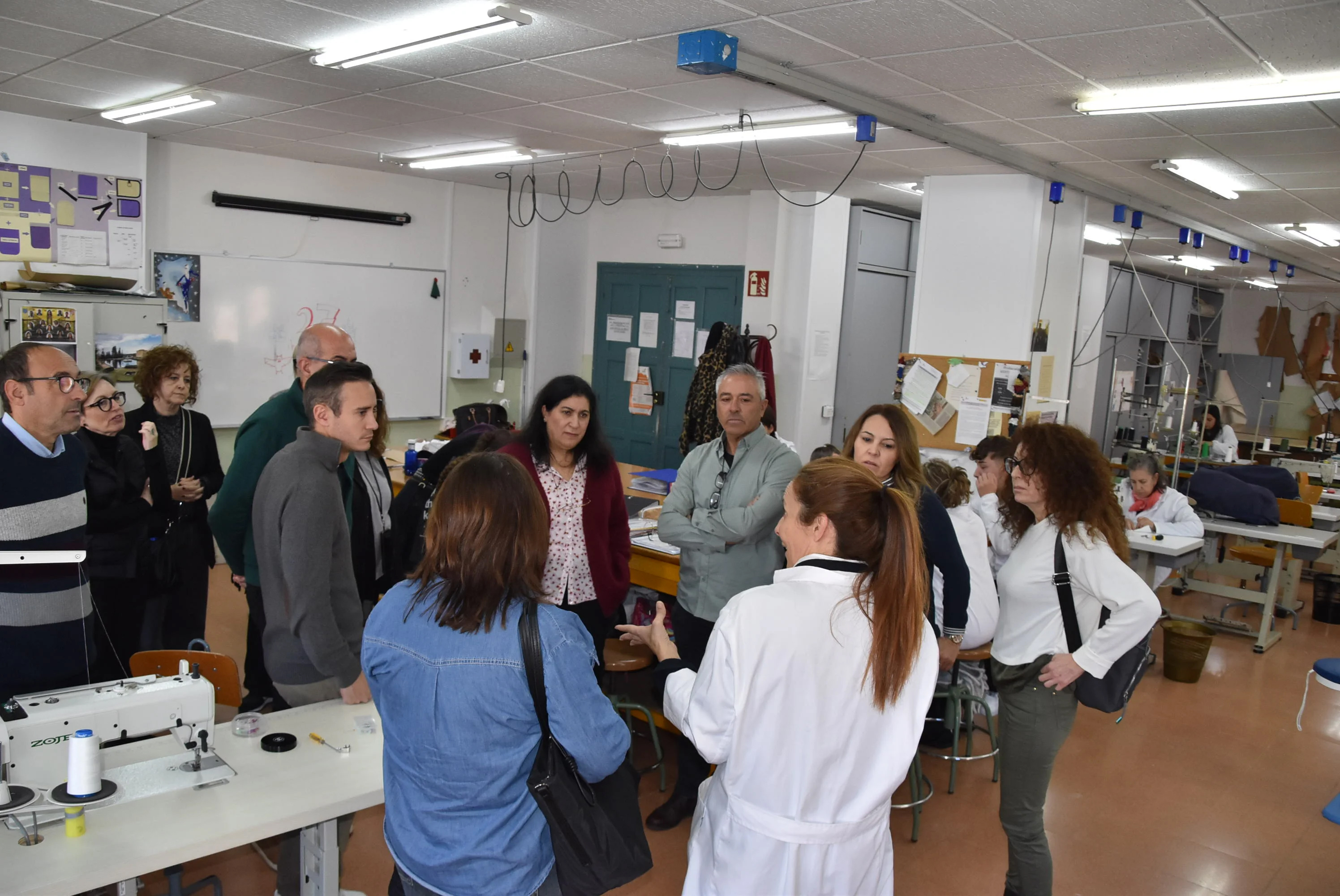 Encuentro de docentes de FP Textil en Béjar