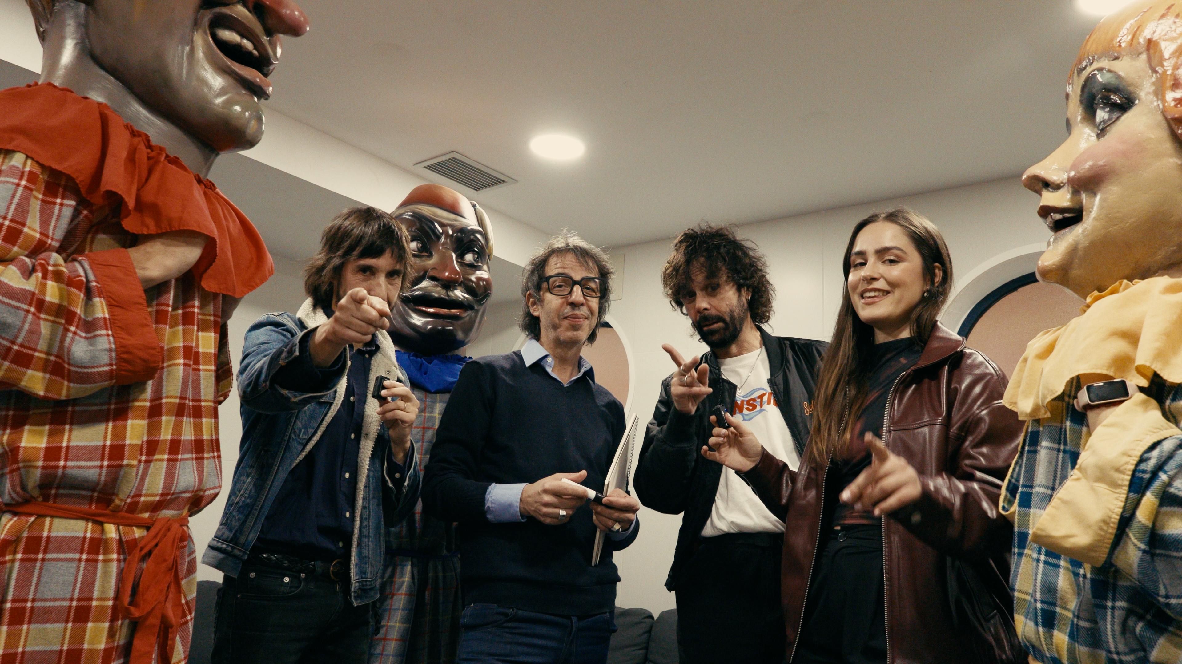 Sidonie con los Cabolos