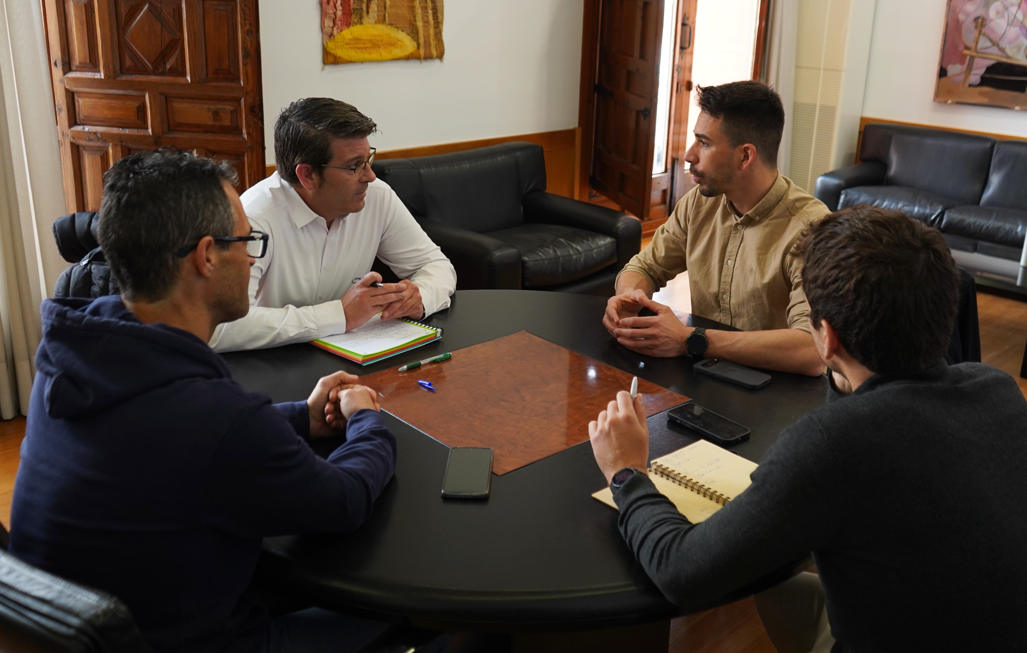 Reunión con el Club de Triatló Ontinyent