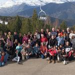 El Club d'Esquí La Vall disfruta de la nieve en Port Ainé