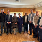 Una delegació colombiana s'interessa pel tèxtil sostenible d'Ontinyent 