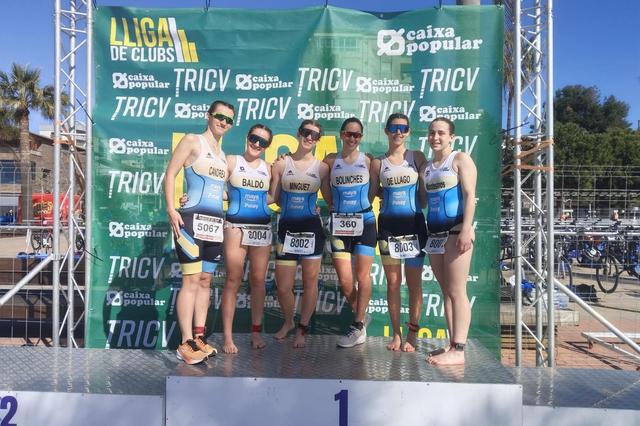 Las féminas del Triatló Ontinyent inician la temporada con un cuarto puesto