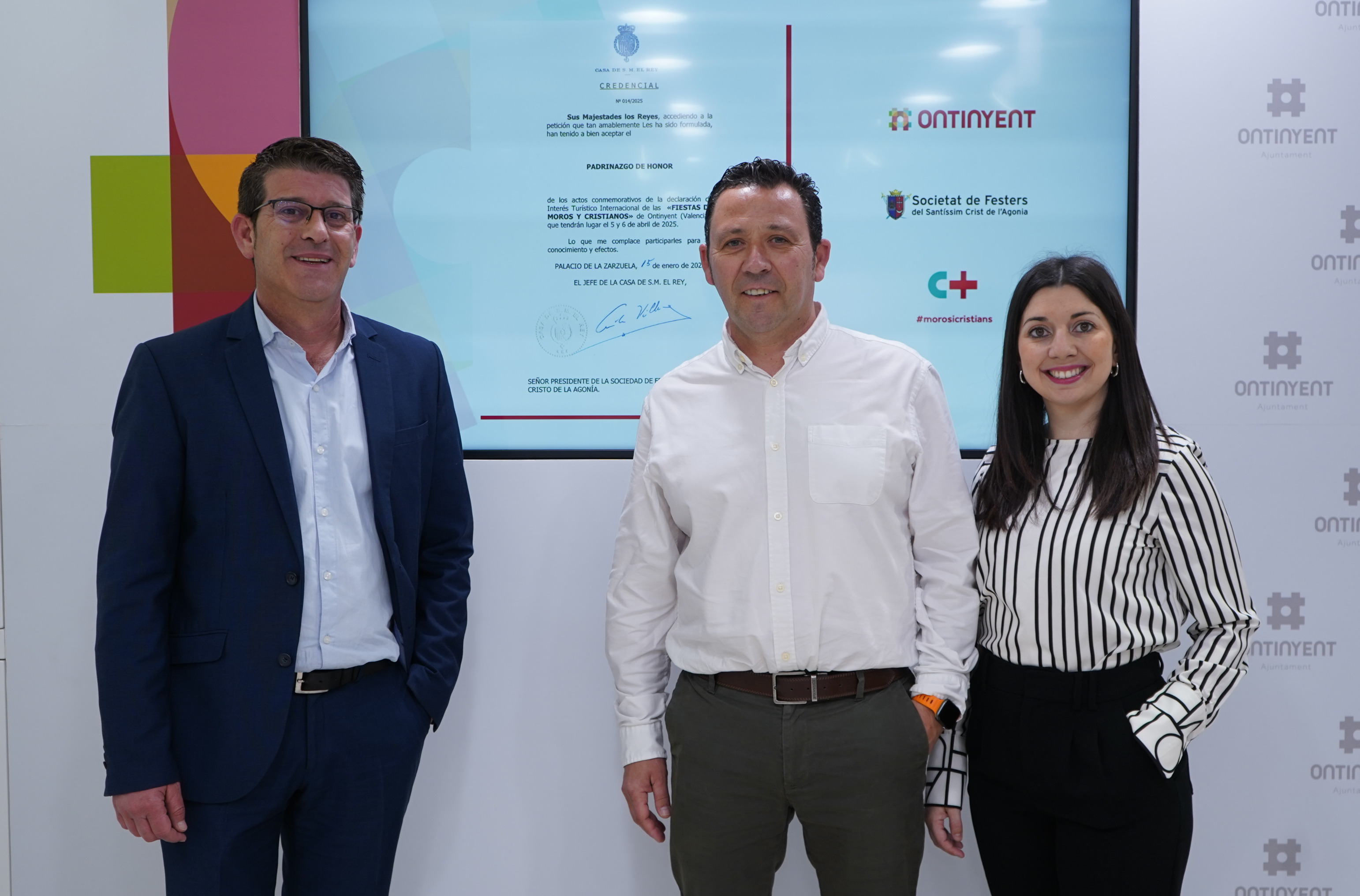 Jorge Rodríguez, Ricardo Calabuig y Àngels Muñoz