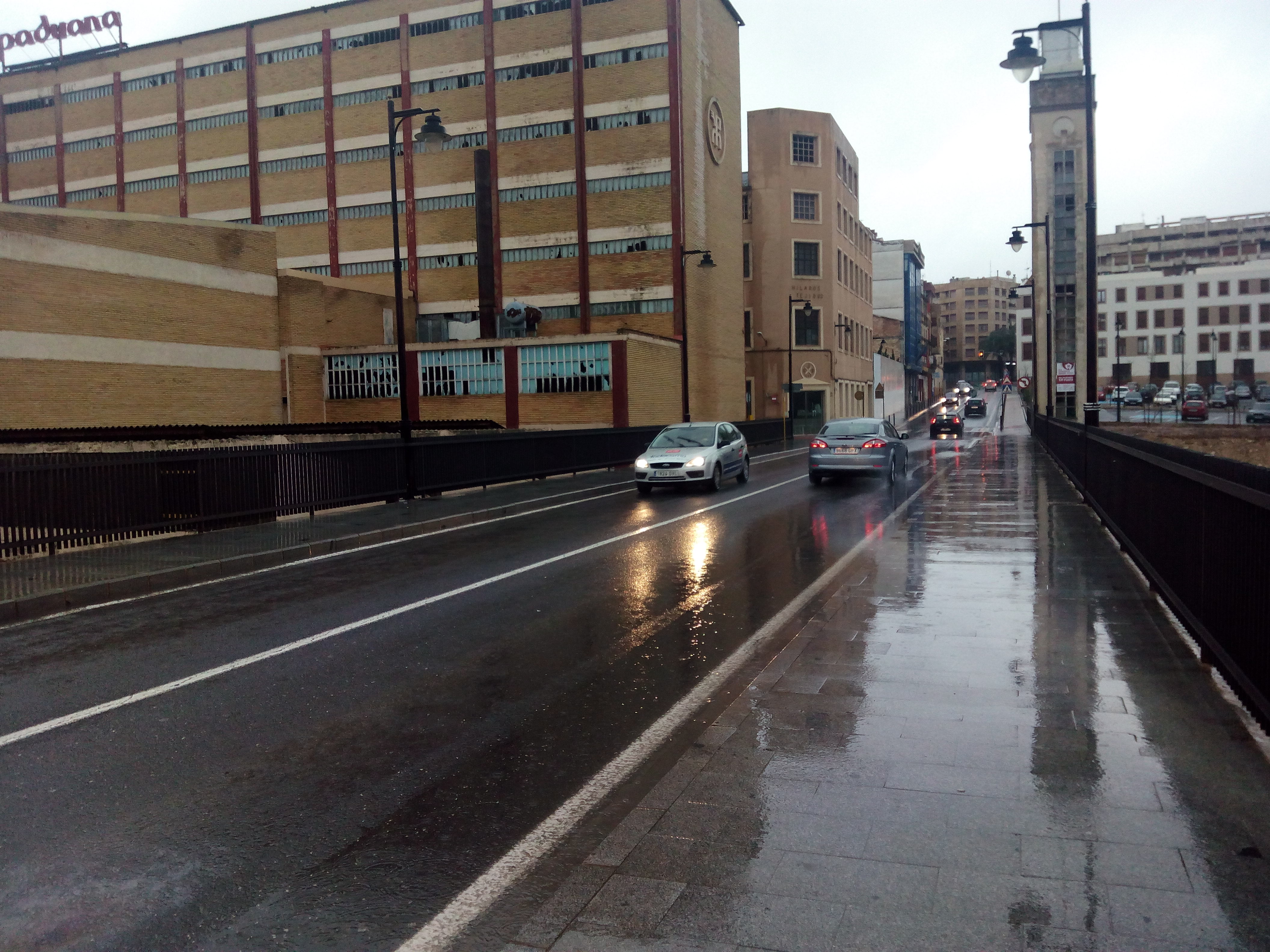 Pluja a Ontinyent. Foto: arxiu