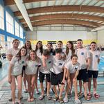 El Club Natació Ontinyent, en la 4ª Jornada de liga infantil y mayores