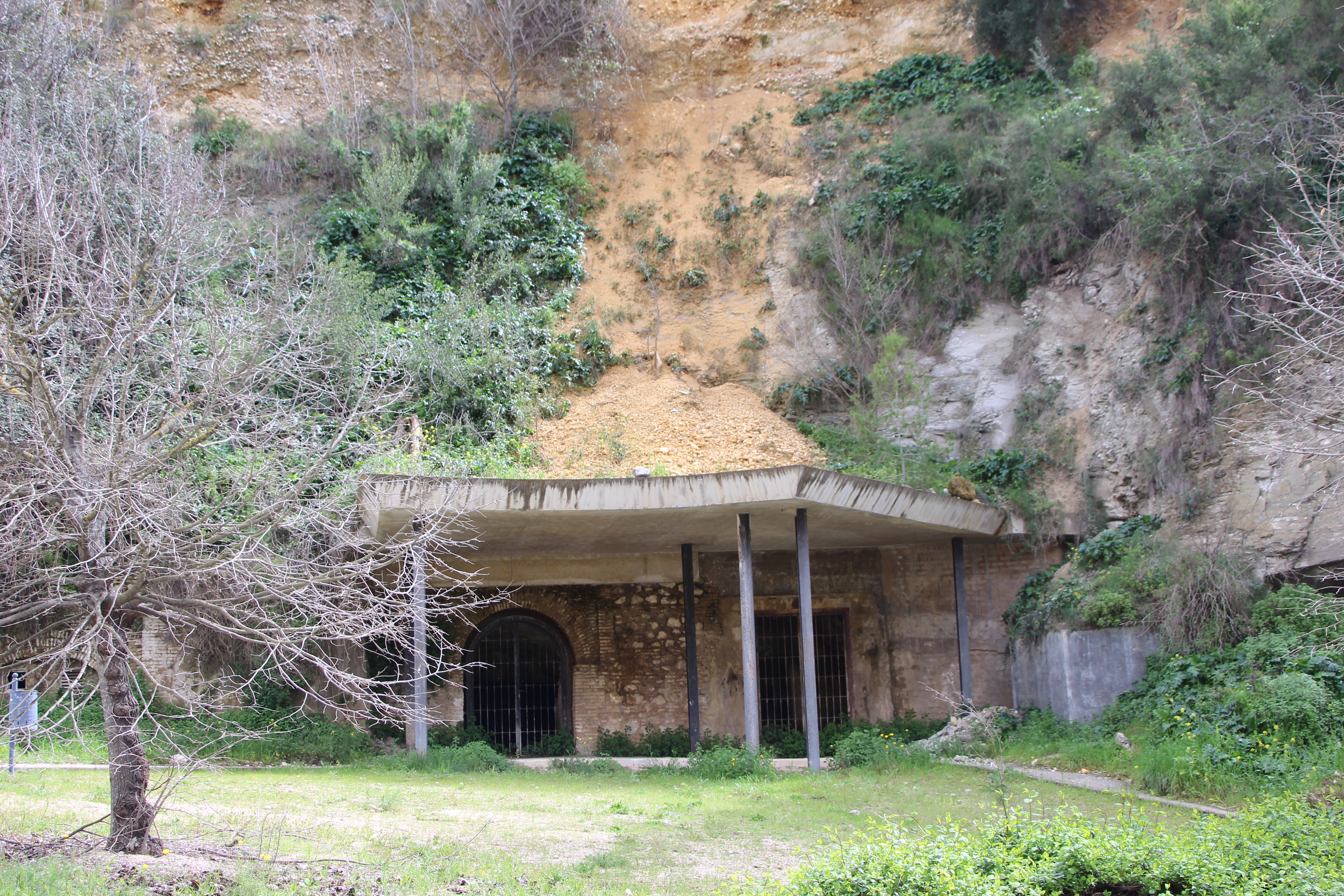 Així ha quedat la zona de la solsida