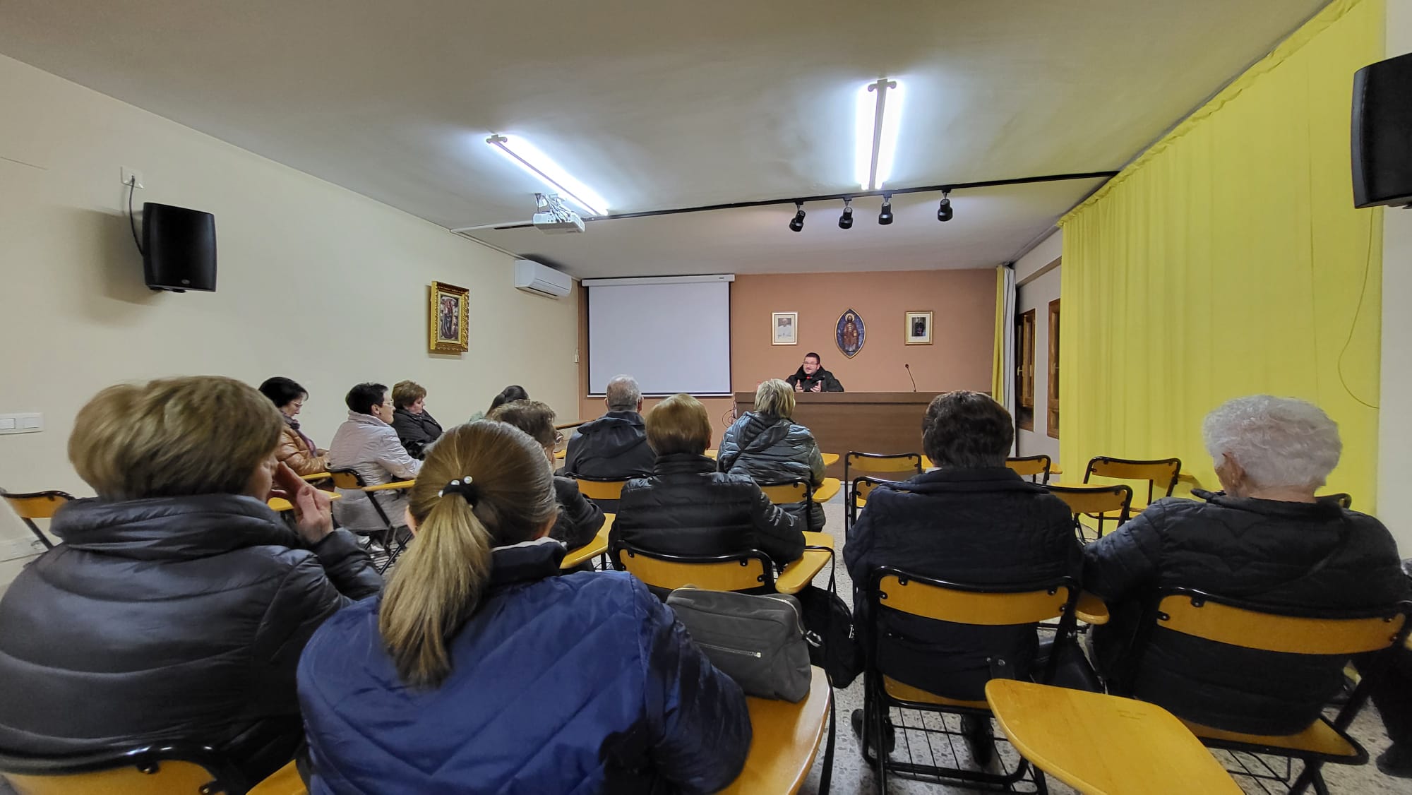 Presentació de la climatització del Patronat de Bocairent