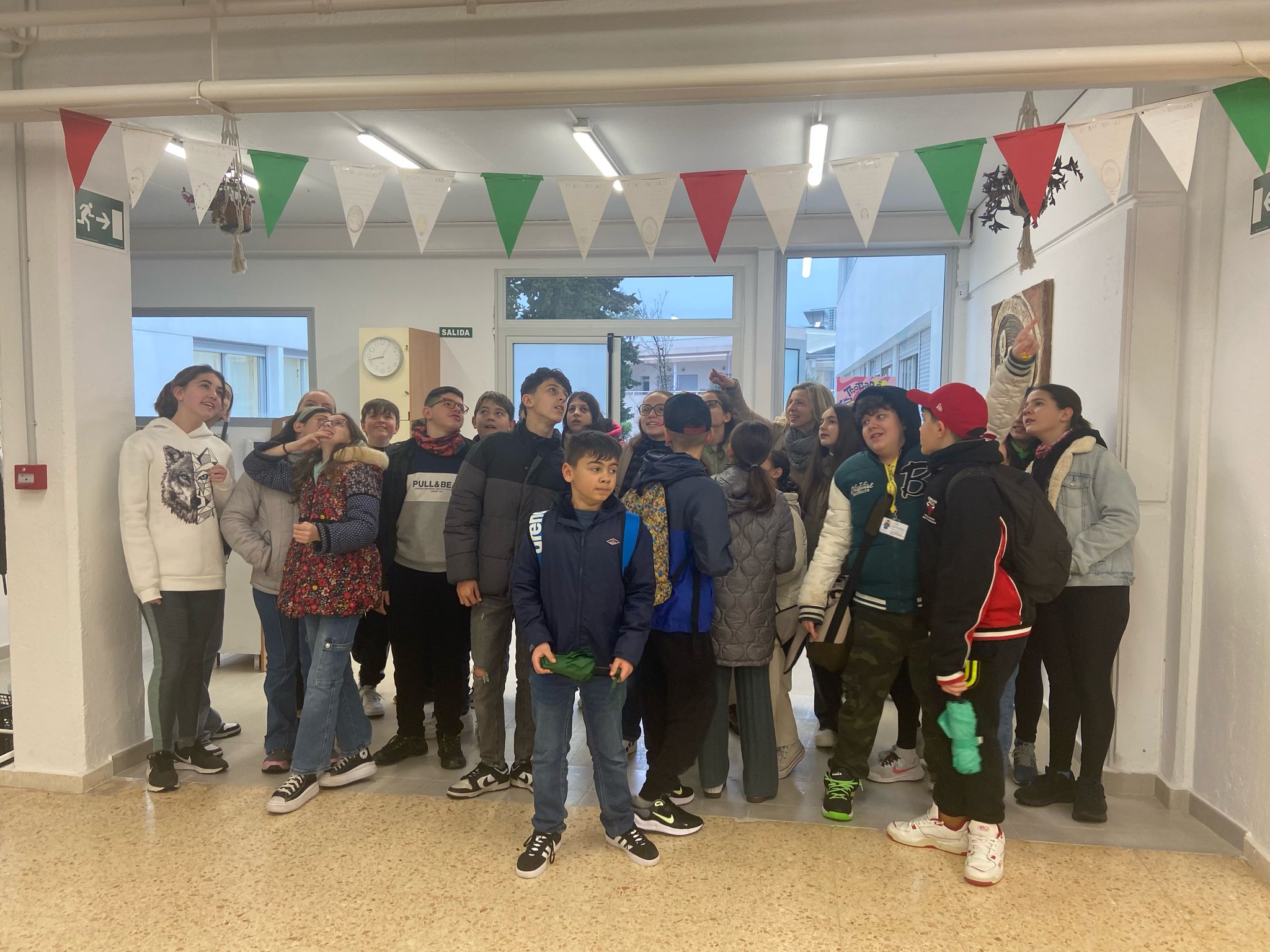 Visita d'alumnat italià al CEIP Bonavista Ontinyent