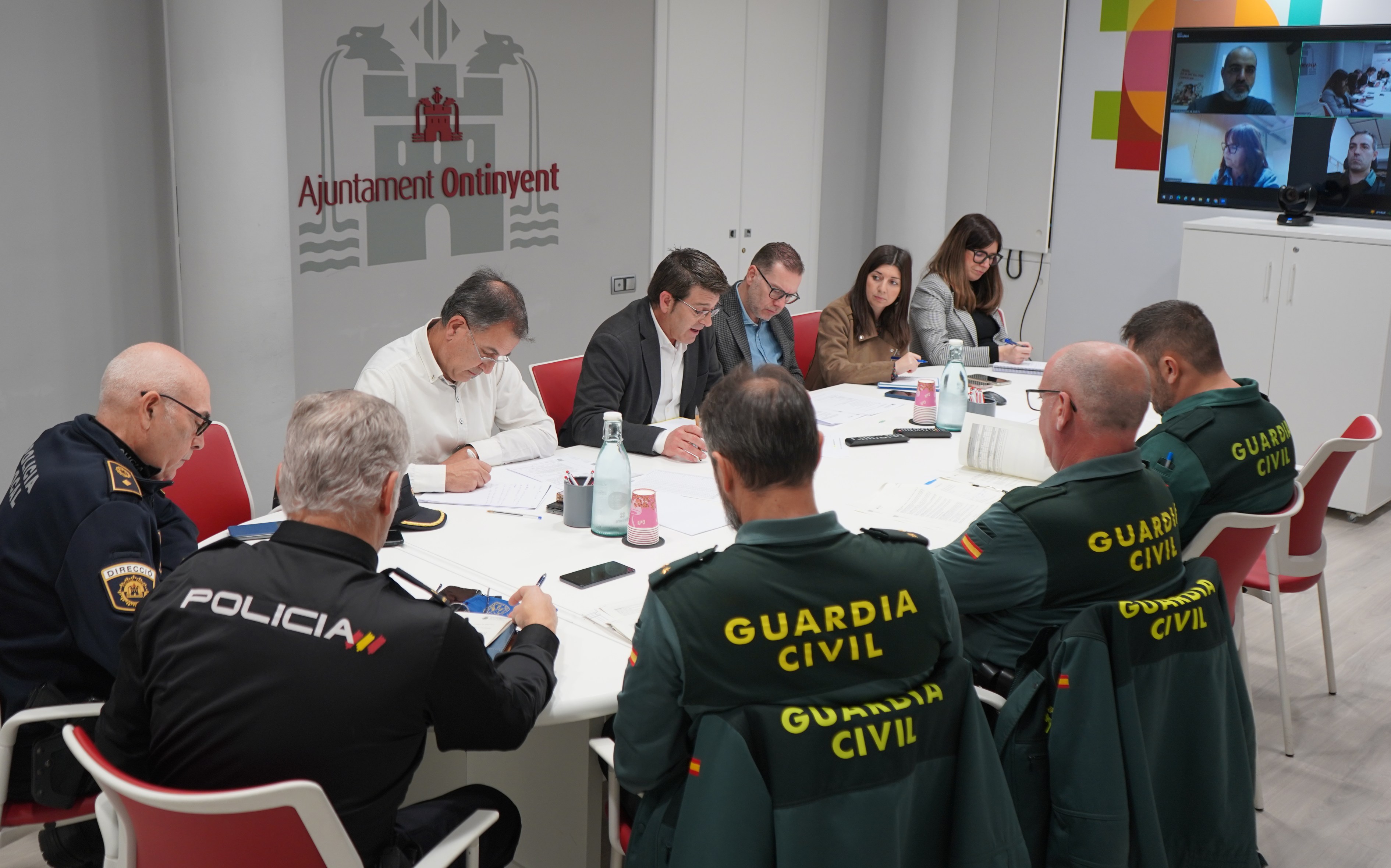 Junta de seguretat en Ontinyent. Arxiu
