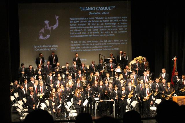 L'Agrupació Musical Ontinyent ofrece el concierto de la campaña Excel·lent