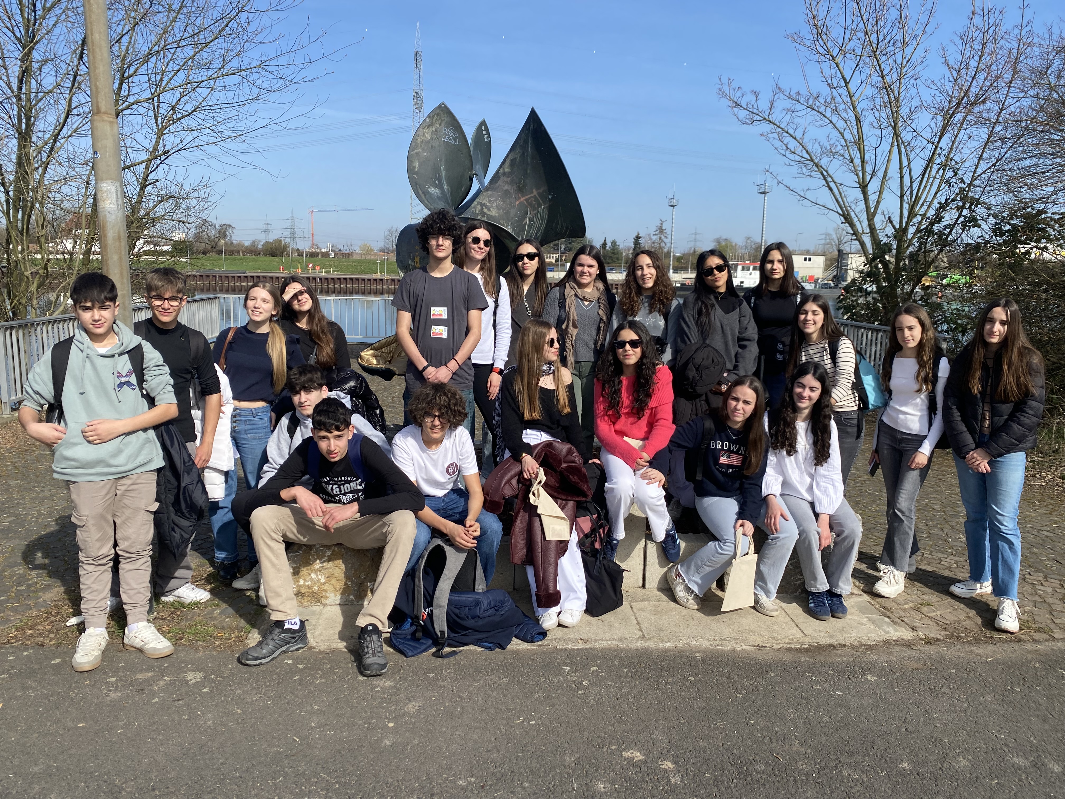 Estudiantes del colegio La Concepción de Ontinyent