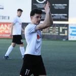 Pablo Francés celebra con un gol sus 100 partidos con el Ontinyent