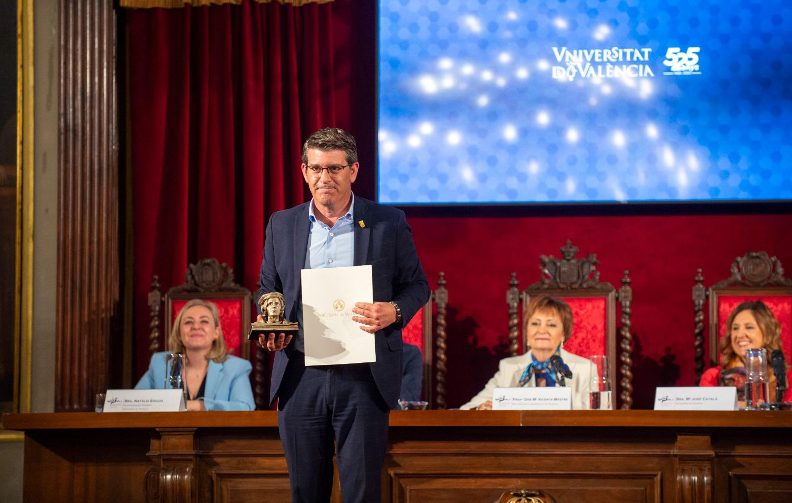 Jorge Rodríguez recogía el reconocimiento