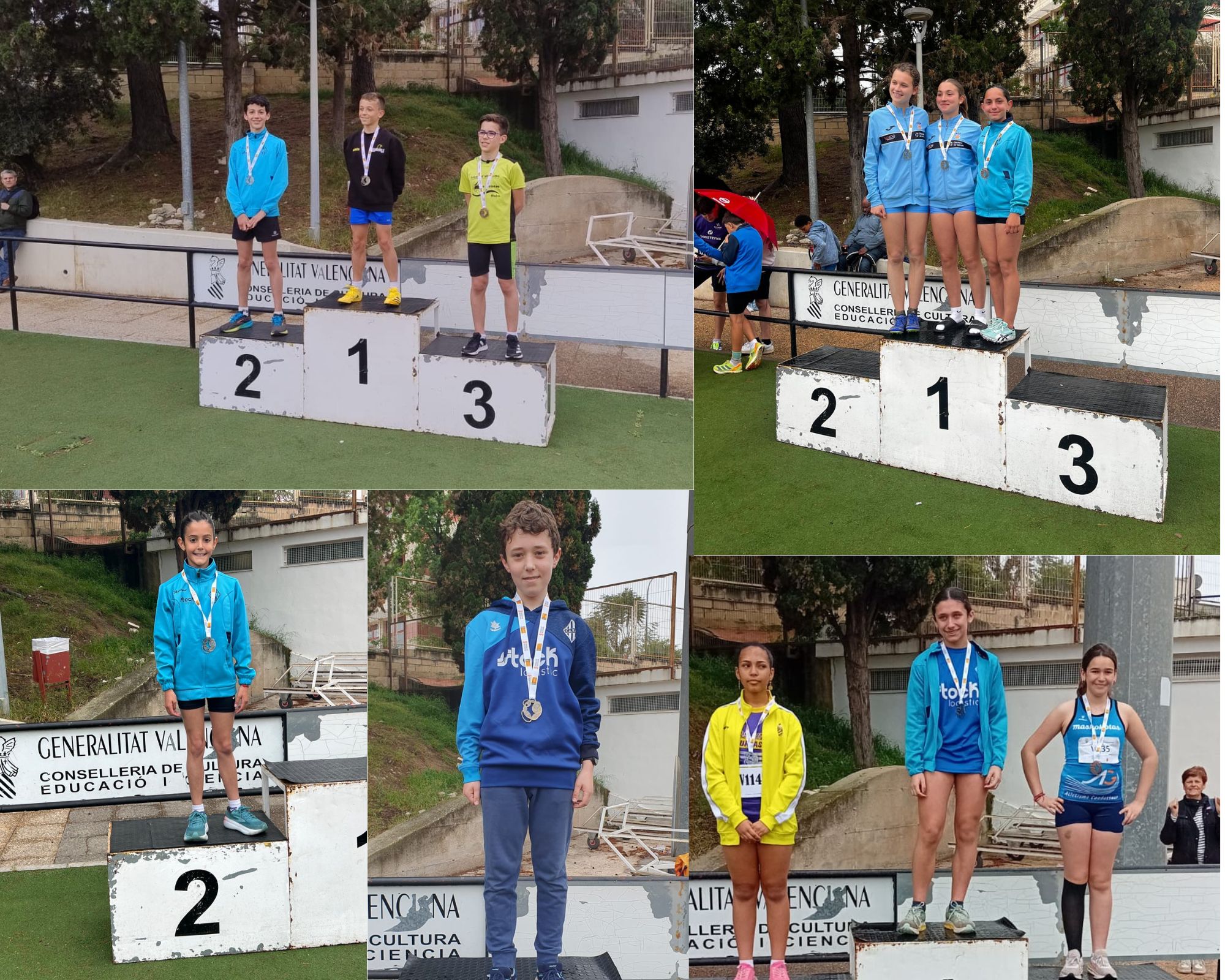 Equipo sub14 del CAVA Ontinyent en Gandía