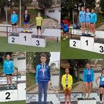 Cinco pódiums para el CAVA Ontinyent en el provincial individual sub14
