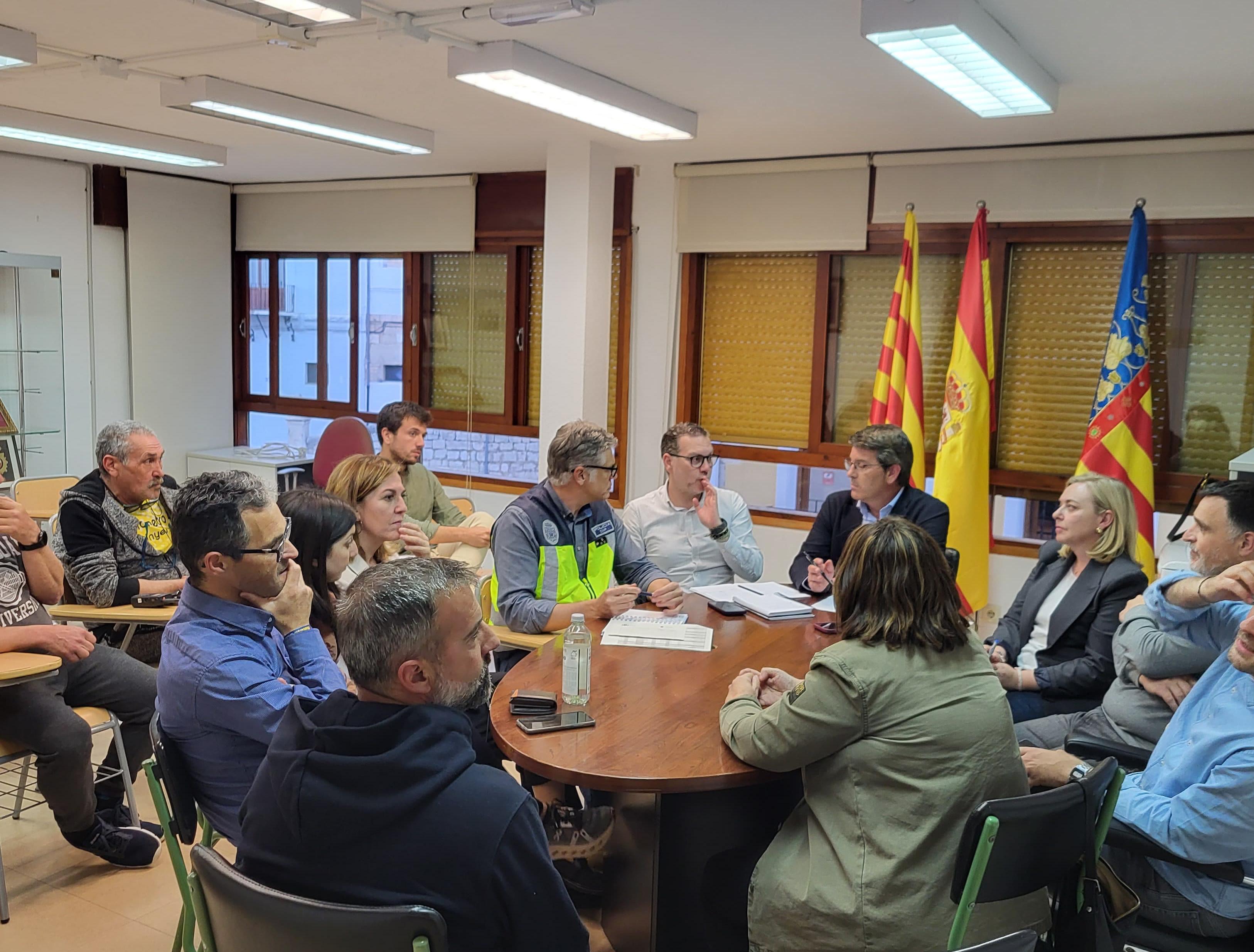 Reunió pel dispositiu municipal pel tall de llum